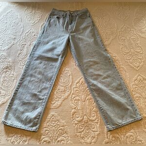 Levis High Waisted Wide Leg Jeans